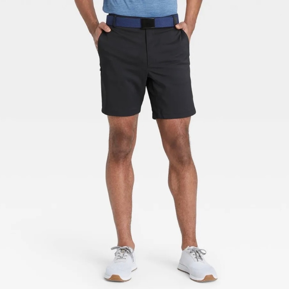Men’s Cargo Golf short All in Motion quick dry stretch black size 40 new